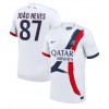 Paris Saint-Germain Joao Neves #87 Auswärtstrikot 2024-25 Kurzarm